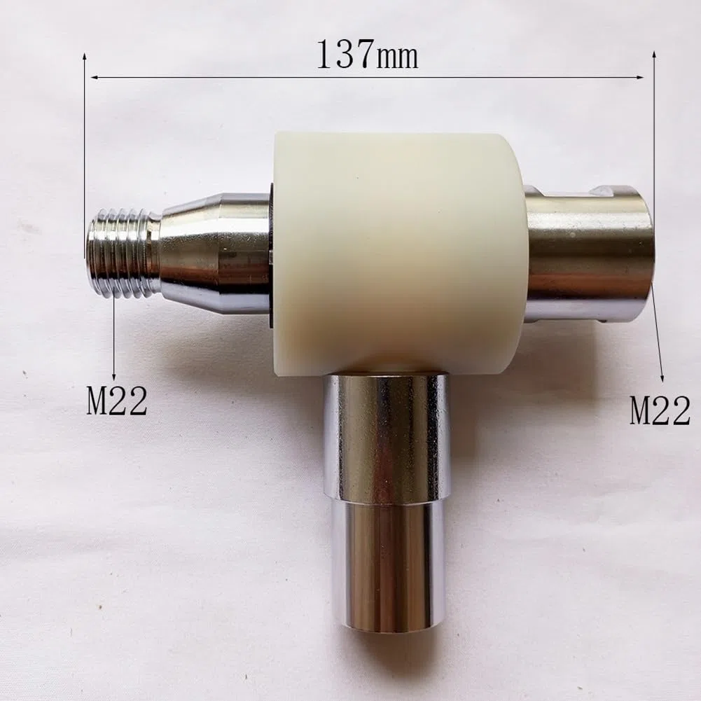 Adapter für Diamantbohrkronen - M22-Außengewinde auf Innengewinde mit Effizienter Staubabsaugung A