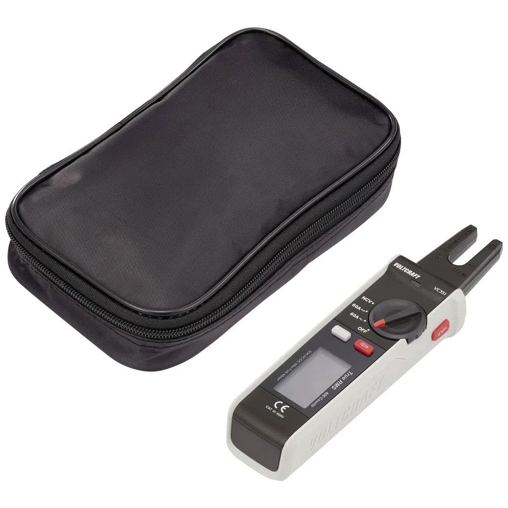 VOLTCRAFT VC-351 Stromzange CAT III 600 V Anzeige (Counts): 600