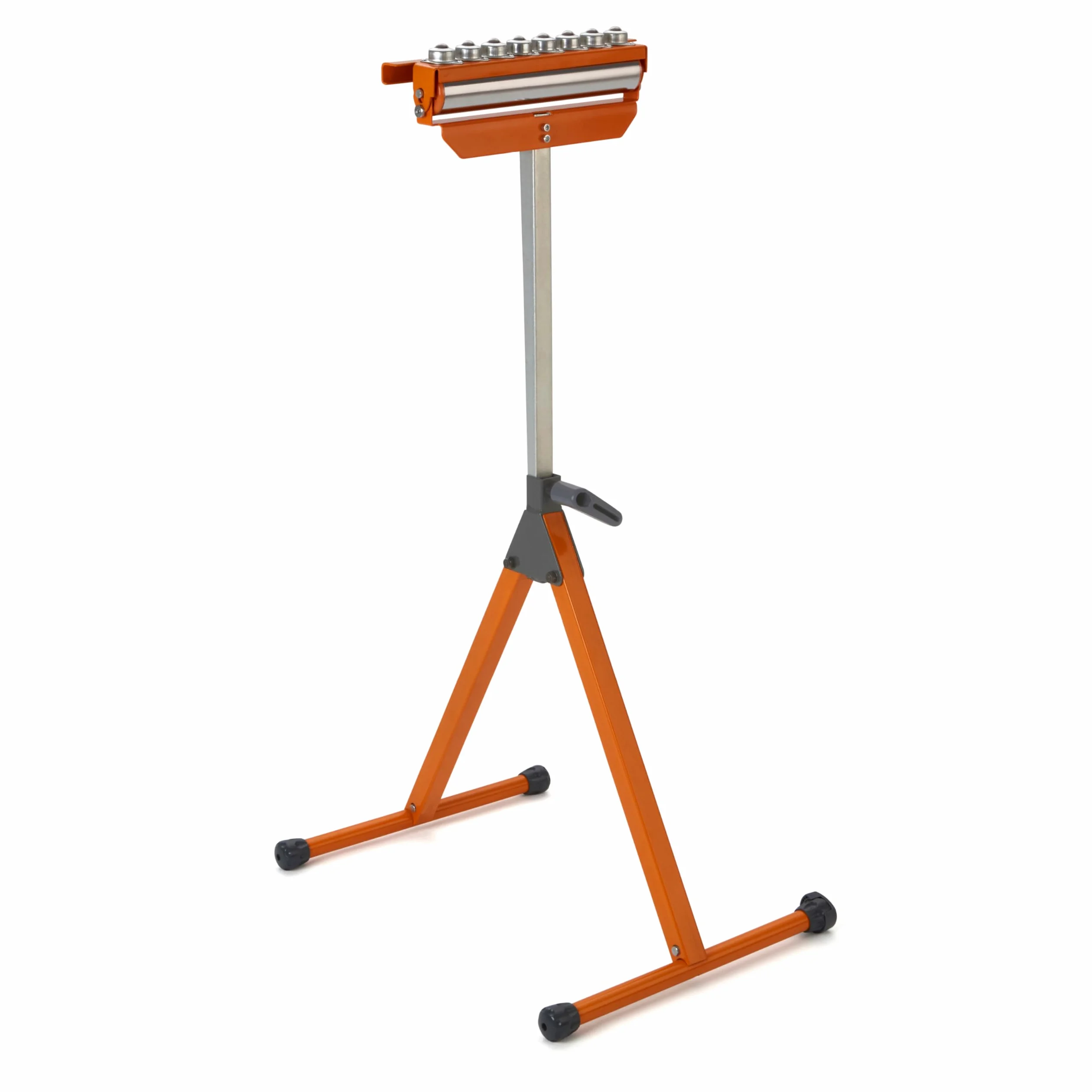 BORA Portamate PM-5093 Rollenständer 3-in-1 – höhenverstellbar 68–110 cm, polierte Stahlrolle 28,6 cm, Kugellager, multidirektionale Kugelrollen, Tragkraft 136 kg