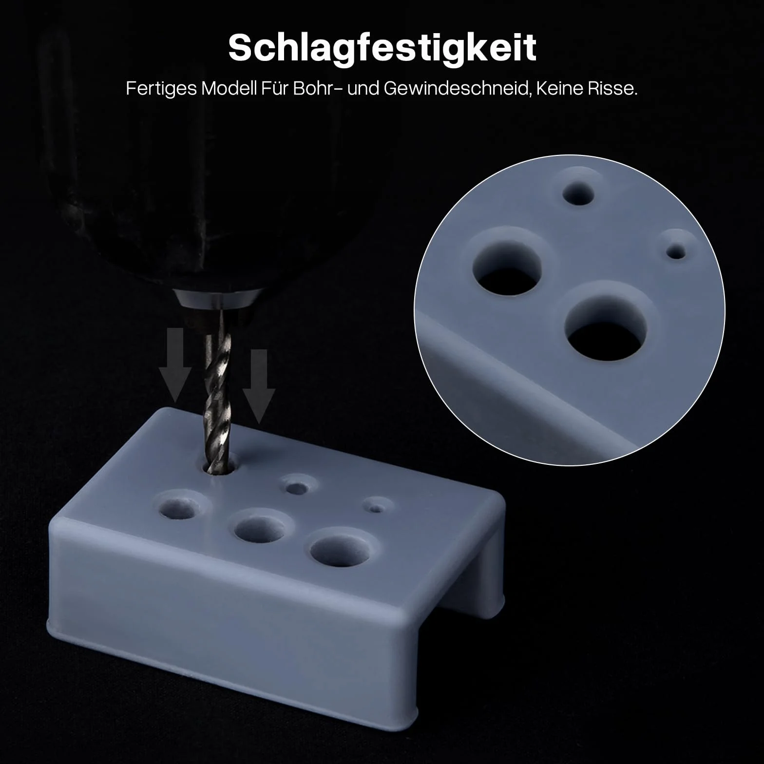 ELEGOO 8K ABS-Like Resin 3.0, UV-Härtendes 3D Resin mit Hohe Präzision, Nicht Spröde, Verbesserte Festigkeit und Zähigkeit für LCD/DLP 3D Drucker Photopolymer Harz Raumgrau 3000g
