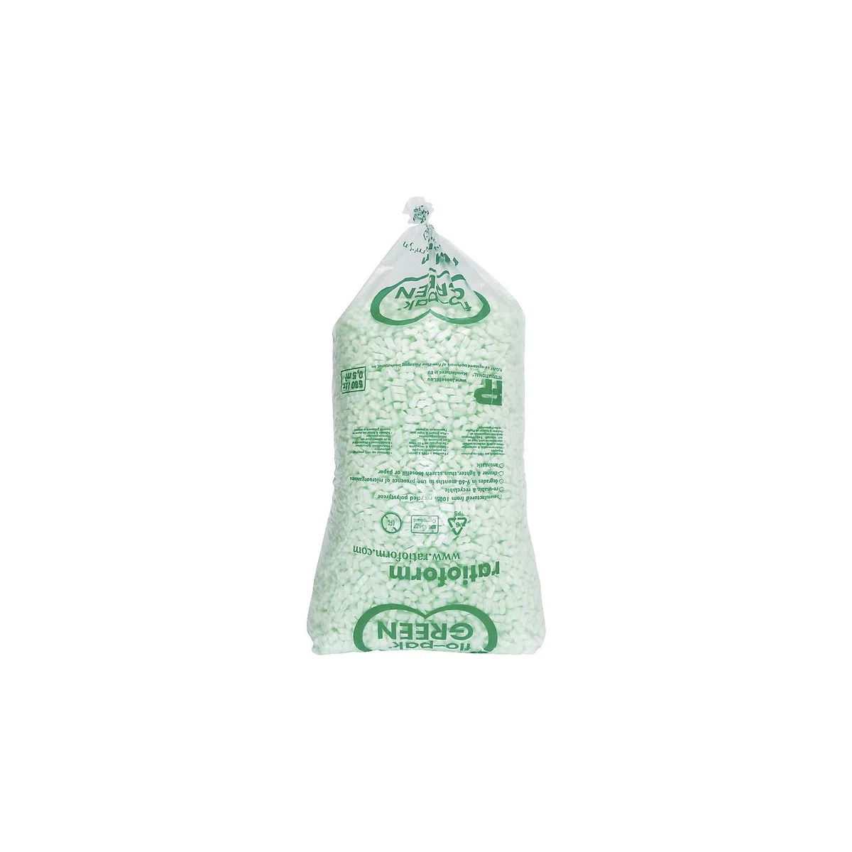 kaiserkraft | Verpackungschips flo-pak® | Inhalt 500 l | grün