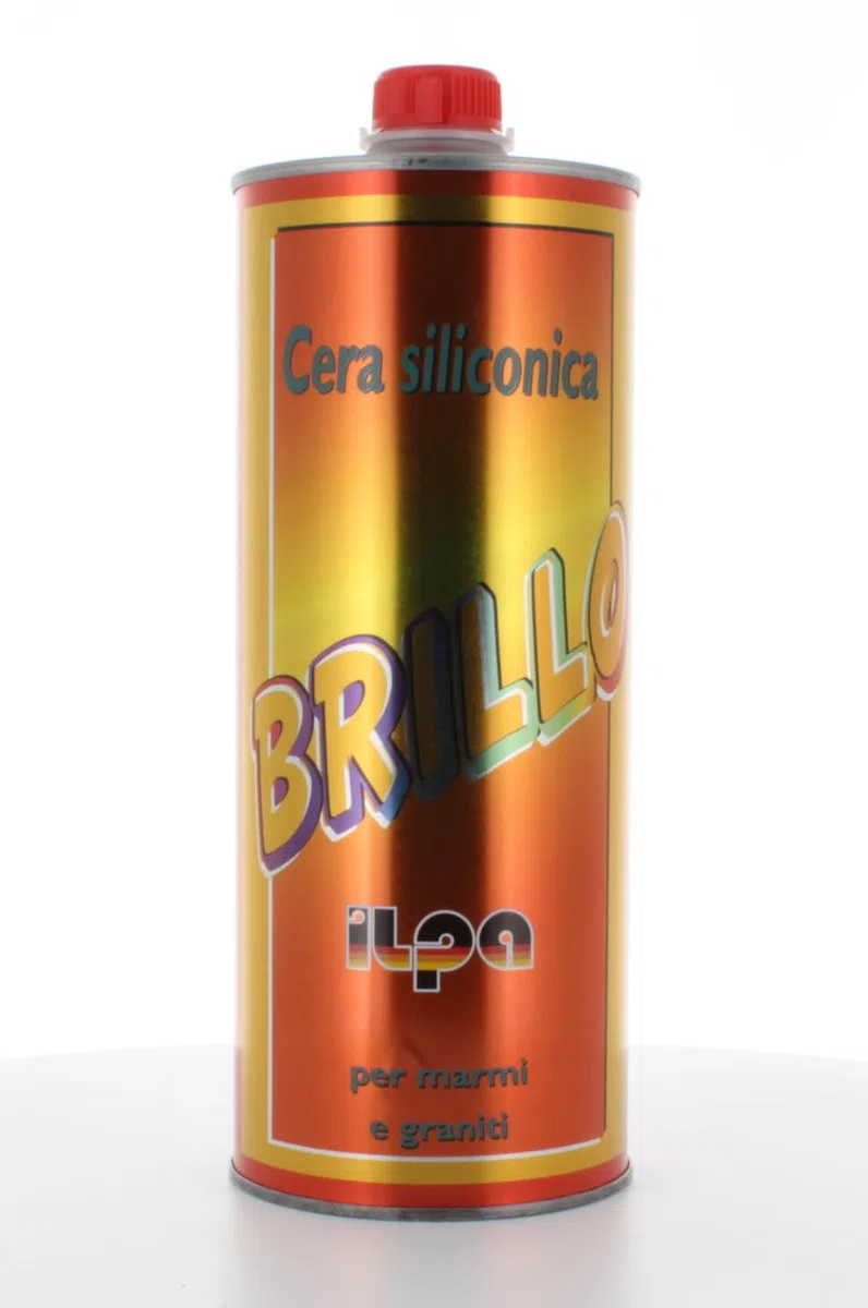 ILPA BRILLO ML.750 - Silikonbasis Wachsflüssigkeit - Polieren, Schützen, Reinigen - Marmor, Stein, Granit, Keramik - 750 ml
