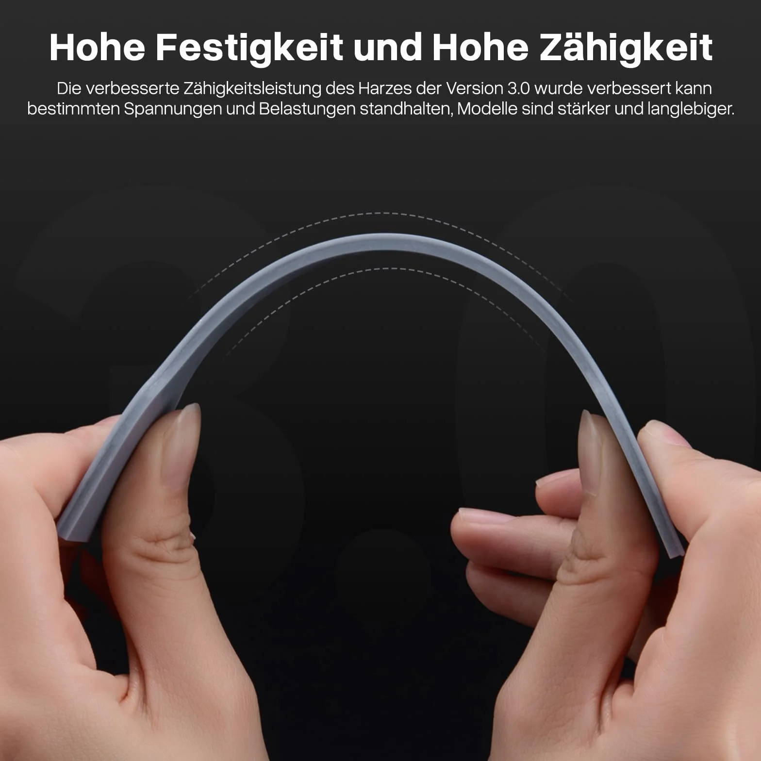 ELEGOO 8K ABS-Like Resin 3.0, UV-Härtendes 3D Resin mit Hohe Präzision, Nicht Spröde, Verbesserte Festigkeit und Zähigkeit für LCD/DLP 3D Drucker Photopolymer Harz Raumgrau 3000g