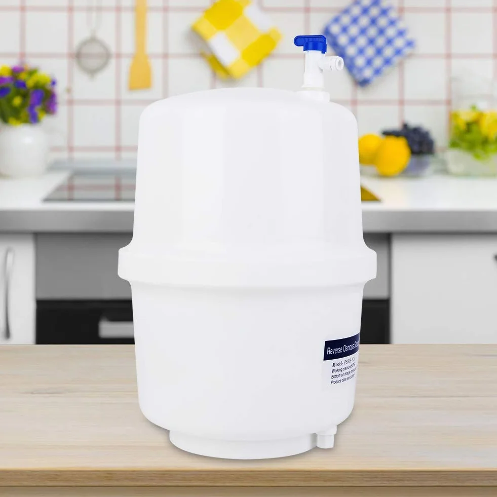 Ejoyous Osmose Wassertank 12L, 50MPSI Druck, Speichertank für Umkehrosmoseanlagen, Ausdehnungsgefäß für Wasserfiltersysteme