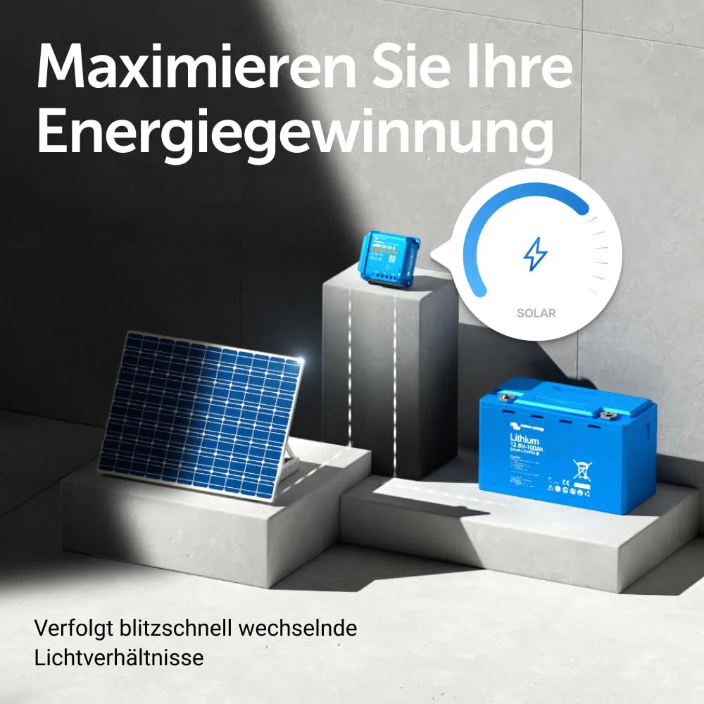 Victron Energy SmartSolar MPPT 75V 10 Amp 12/24-Volt Solar Laderegler (Bluetooth)