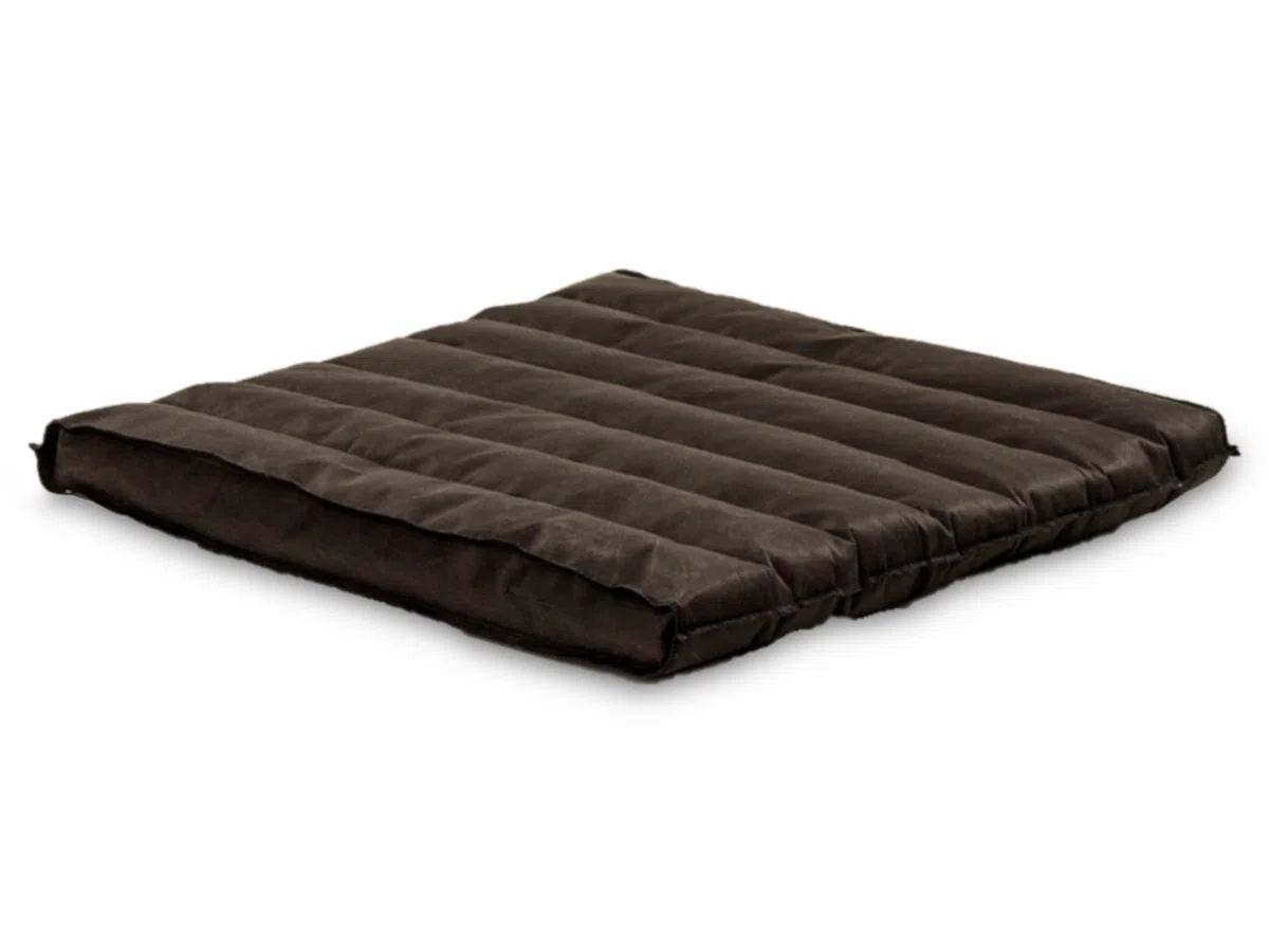 PWS Auffangmatte Ölbindekissen 100x50 cm - Garagenmatte Aufsaugkissen - Ölmatte für Aufnahme von bis zu 4-facher Menge an Öl Schmutzmatte für Profis