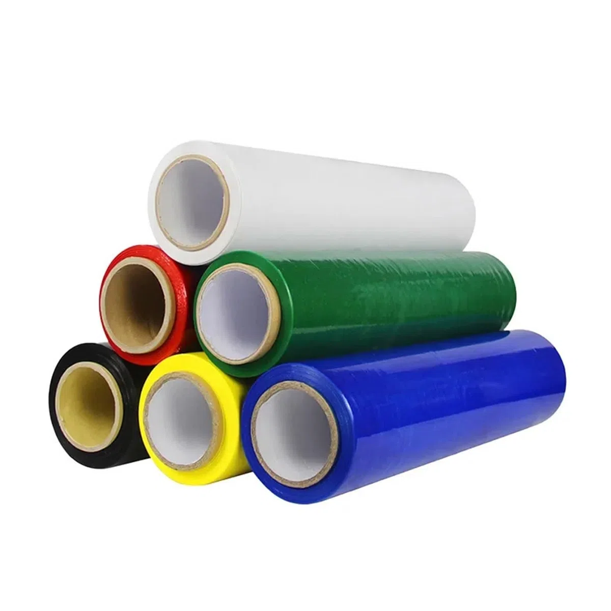 Rollen Heavy Duty Pallet Wrap, 50 cm breite Industrieverpackungs-Klebefolie, Starke Zugfolie, Logistik-Transportverpackung(Red)