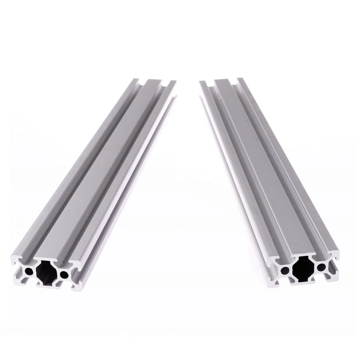 2 Stück 1000mm 2040 T Typ Europäische Norm Systemprofil Aluminium Profil 20x40 Aluminiumprofil Extrusions Linearschiene für 3D-Drucker und CNC-DIY-Lasergravurmaschine