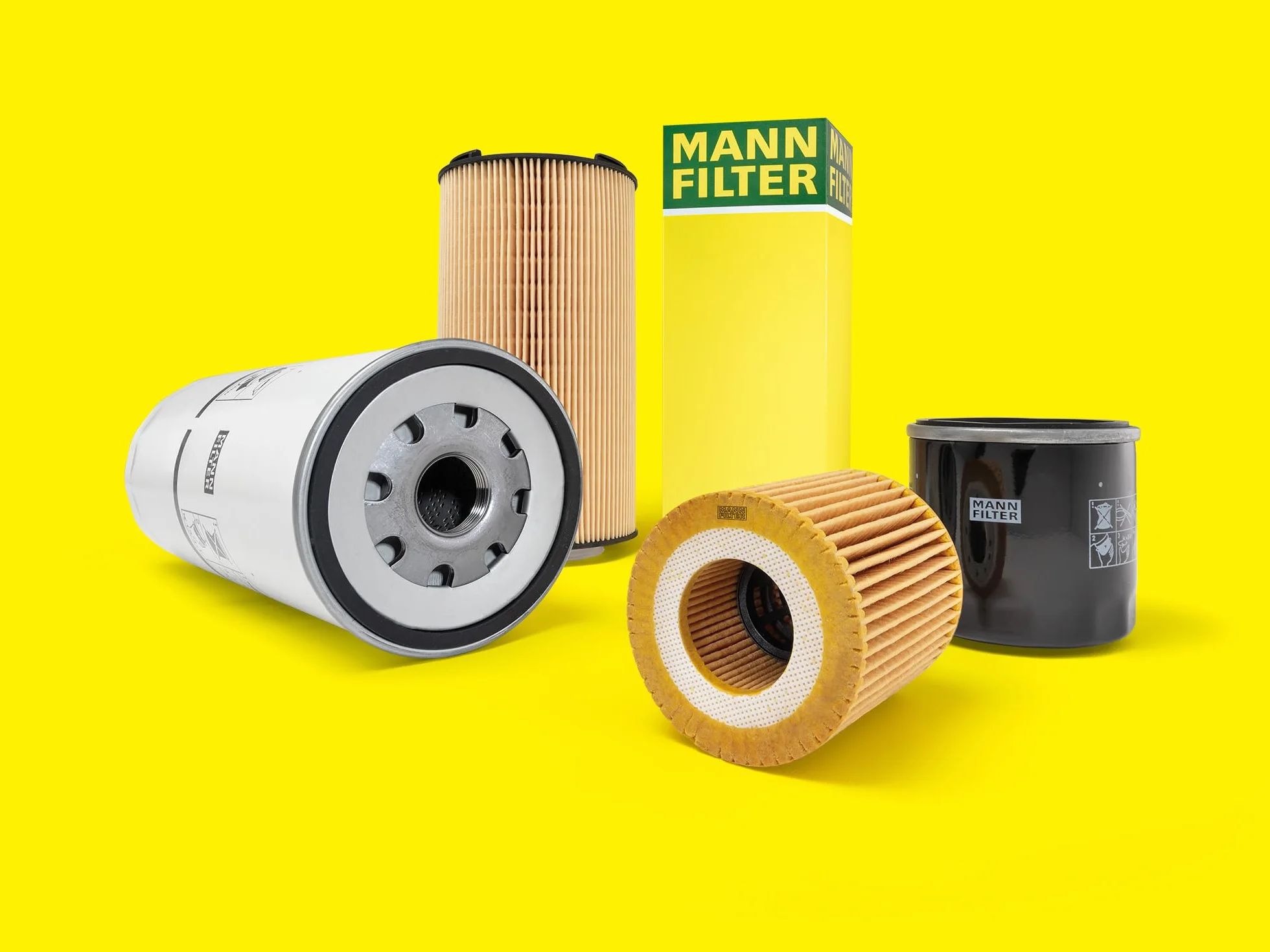 MANN-FILTER W 1374/2 Ölfilter Hydraulikfilter - für Off-Highway Anwendungen (Packung mit 2)
