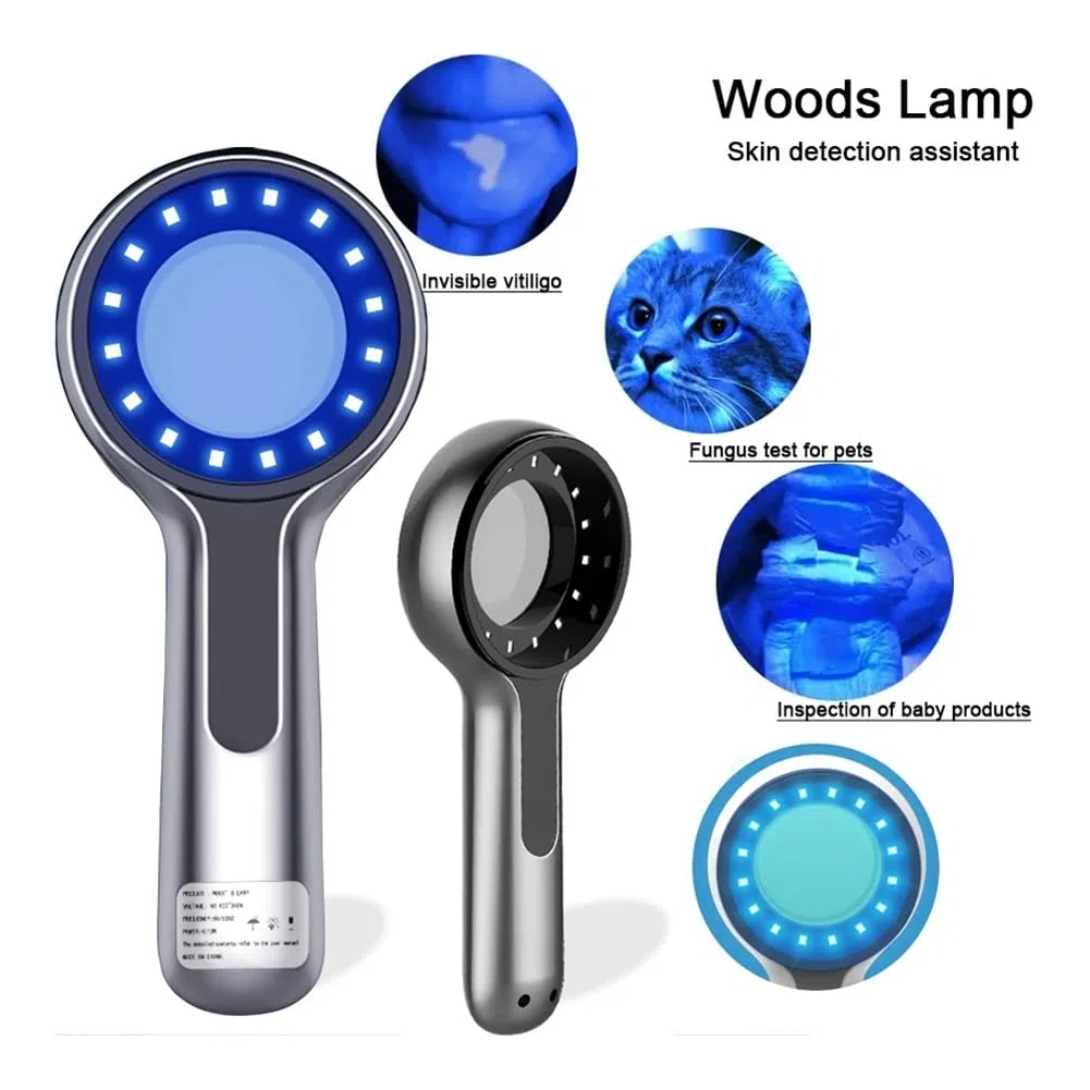 Woods Lampe Hautanalysator Haut UV-Vergrößerung für Schönheit Gesichtstests Lampe Licht für Hautpflege Analyse Tests