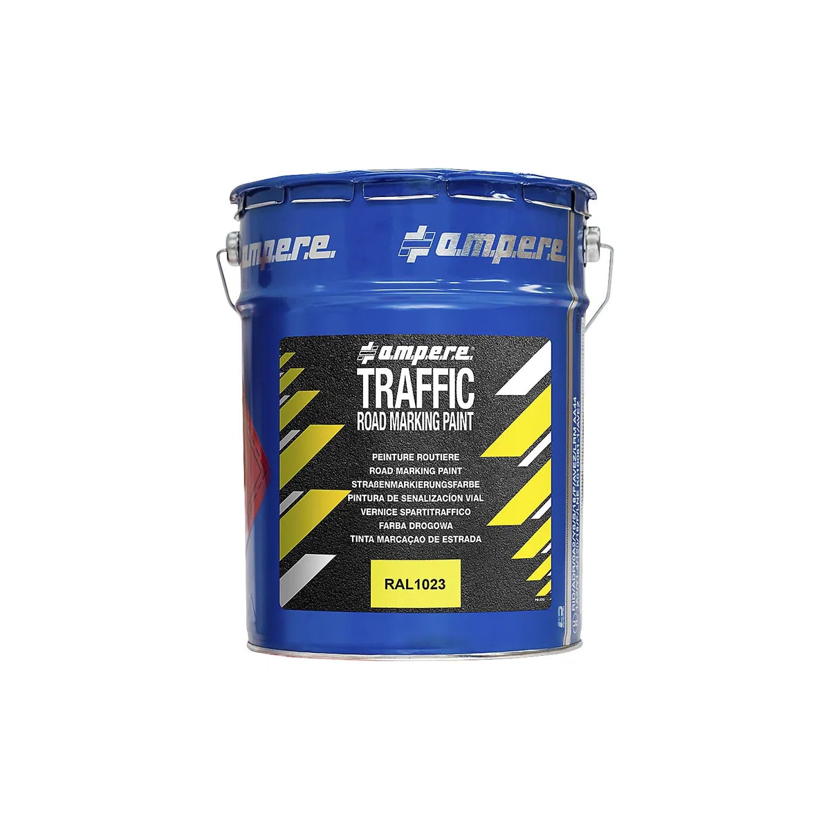 Ampere | Straßenmarkierungsfarbe | 5 kg Eimer | Gelb