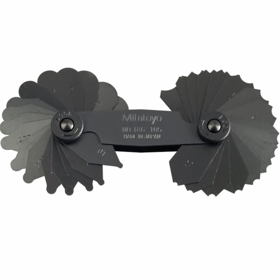 Mitutoyo 186–105 Radius Gauge 159000803, 1 mm Range