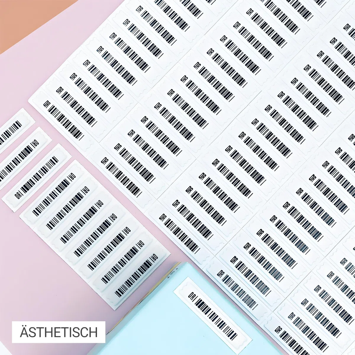 Sicherheitsetiketten für den Einzelhandel, AM 58kHz DR Anti-Diebstahl-Etikett für EAS-Systeme, Einweg-Etikett für Einzelhandelsgeschäfte, Minimärkte und Supermärkte (1000)