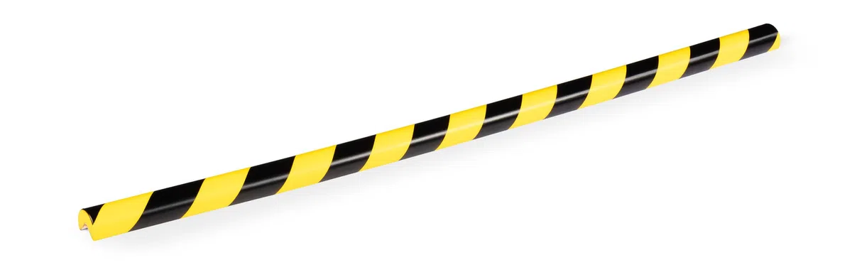 Durable Eckschutzprofil C25R, selbstklebend, 1 m, Packung à 5 Stück, gelb/schwarz, 1100130
