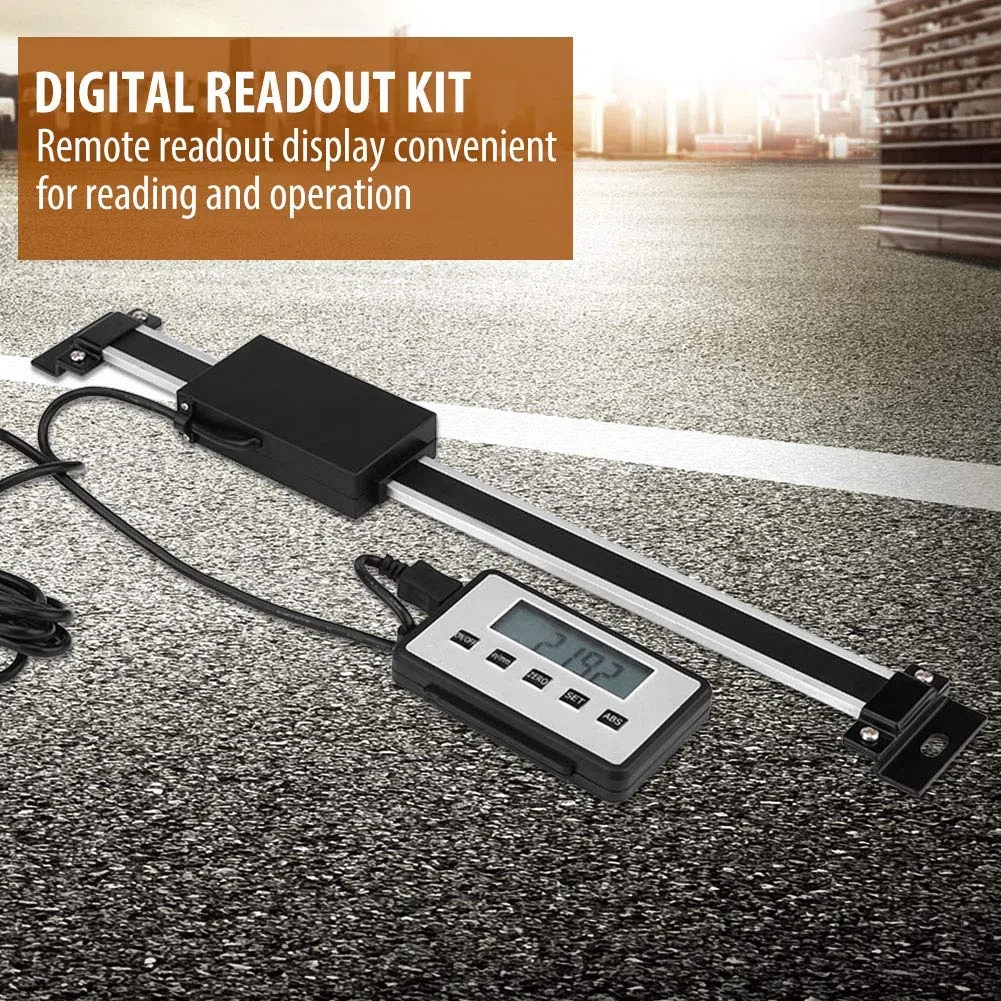 Digitales lineares Ausleseset, 0-200 mm, Metall, Digital Readout Kit