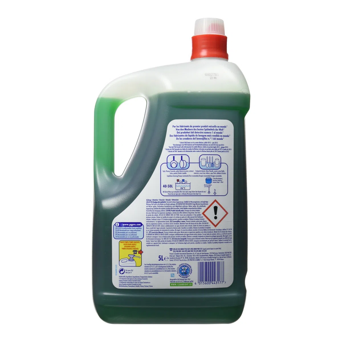 Fairy 4015600443177 Professional Original Handgeschirrspülmittel, 2 x 5 L