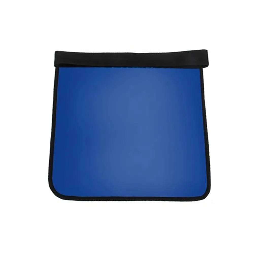 Bleischürze Strahlenbeständige Bleischürze Für Schutz Vor Röntgenstrahlen, 45 X 45 cm Quadratische Bleischürze, Sicherheitsschutzkleidung Für Erwachsene(0.35mmPb)