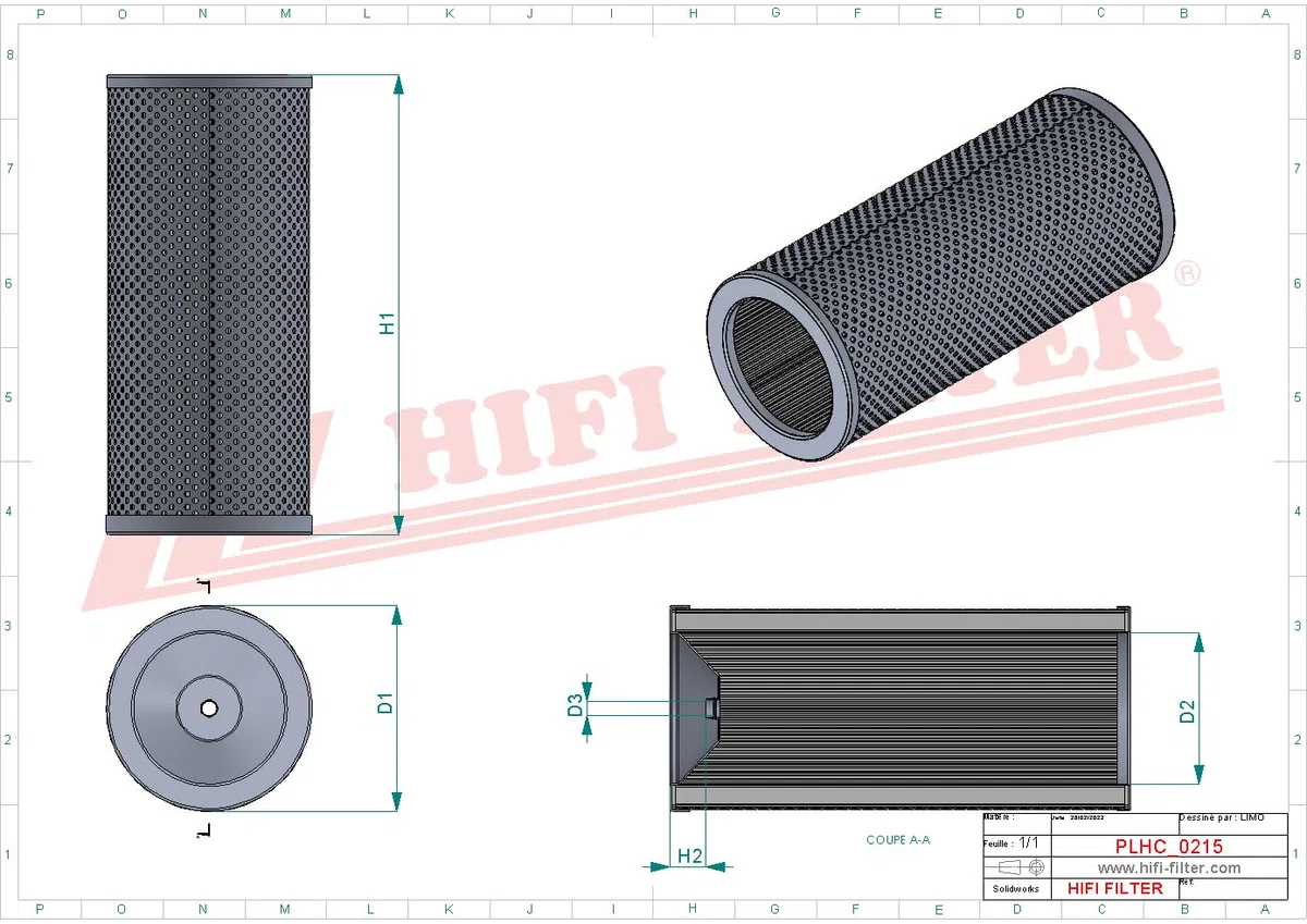 HIFI FILTER Hydraulikfilter SH 53181 kompatibel mit HY 2845, P 17-3096, TXW 8B-GDL10