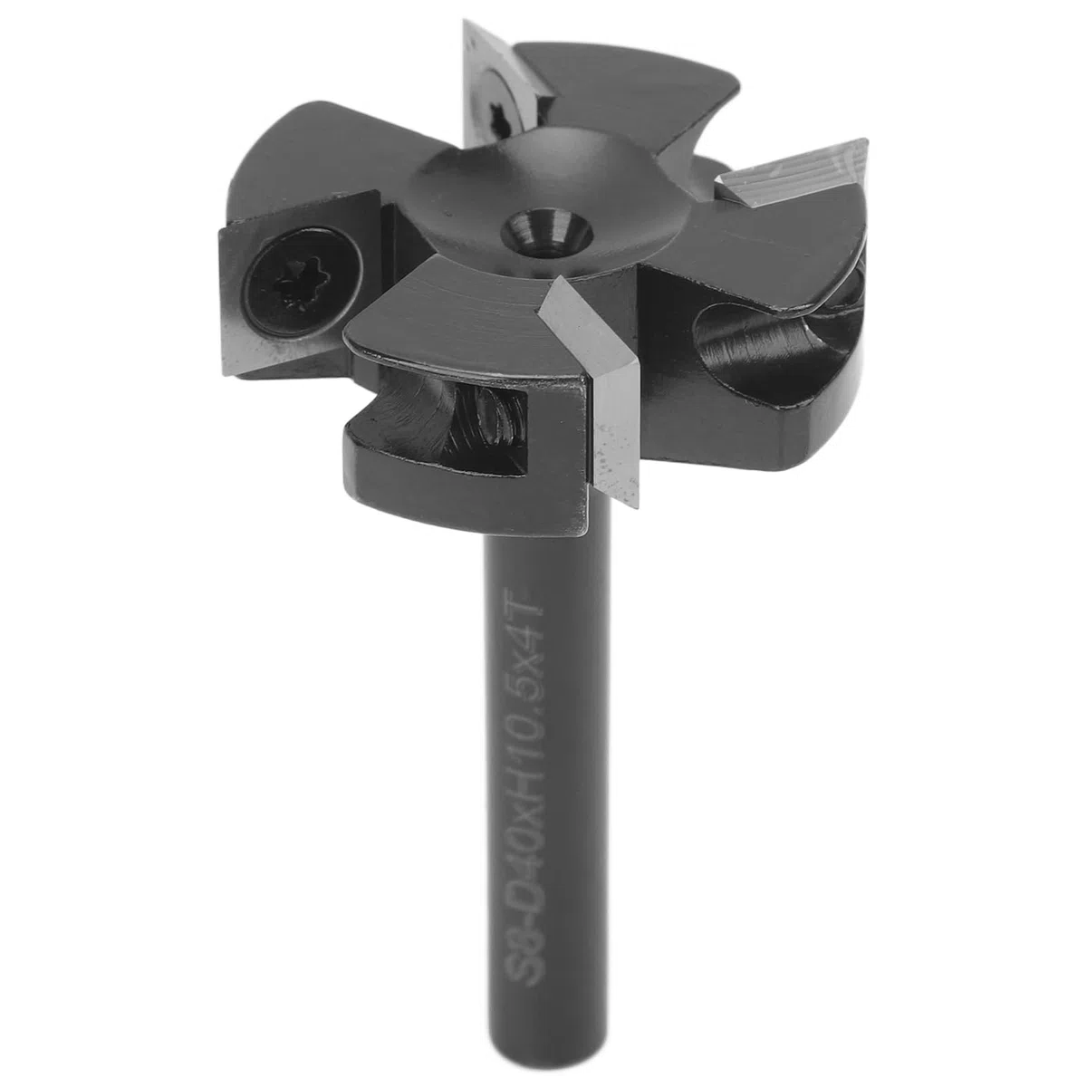 Fräser, CNC-Spoilboard-Oberflächenfräser, 4 Nuten, 8 Mm Schaft, 40 Mm Schnittdurchmesser, Hobelfräser-Werkzeug, Holzhobelfräser