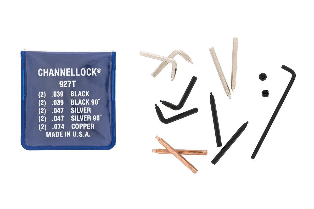 Channellock Ersatzspitzen, Stahl, 927 Ersatzspitzen-Set (927T)