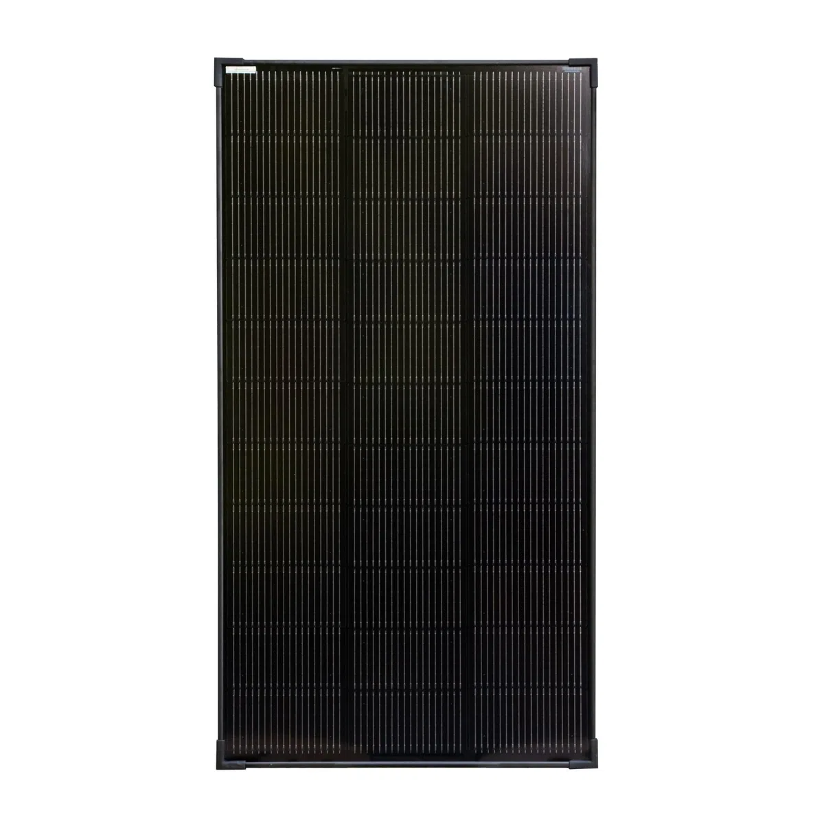 SOLARTRONICS mono schwarz Solarmodul 120W 18V – Ideal für Wohnmobil, Boot, Camping, Garten & Off-Grid Systeme - 1070 x 580 x 35
