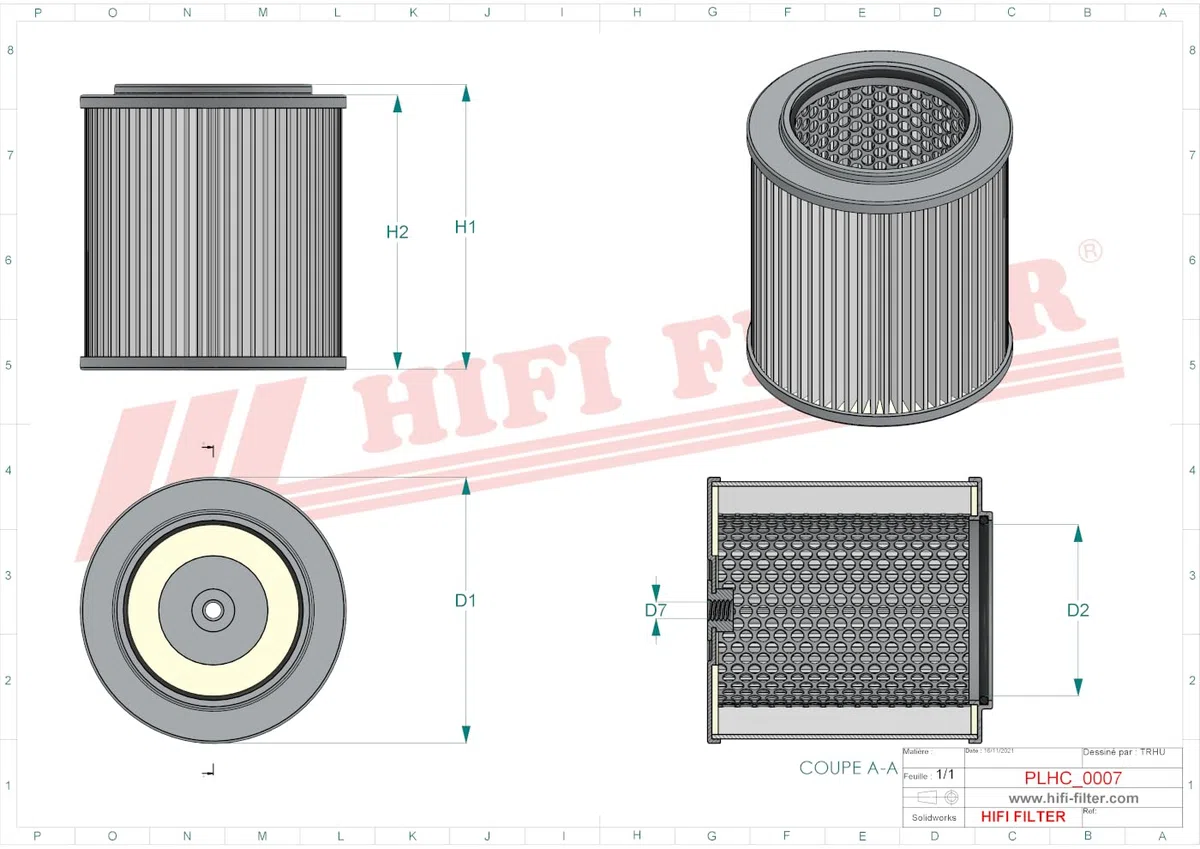 HIFI FILTER Hydraulikfilter SH 60036