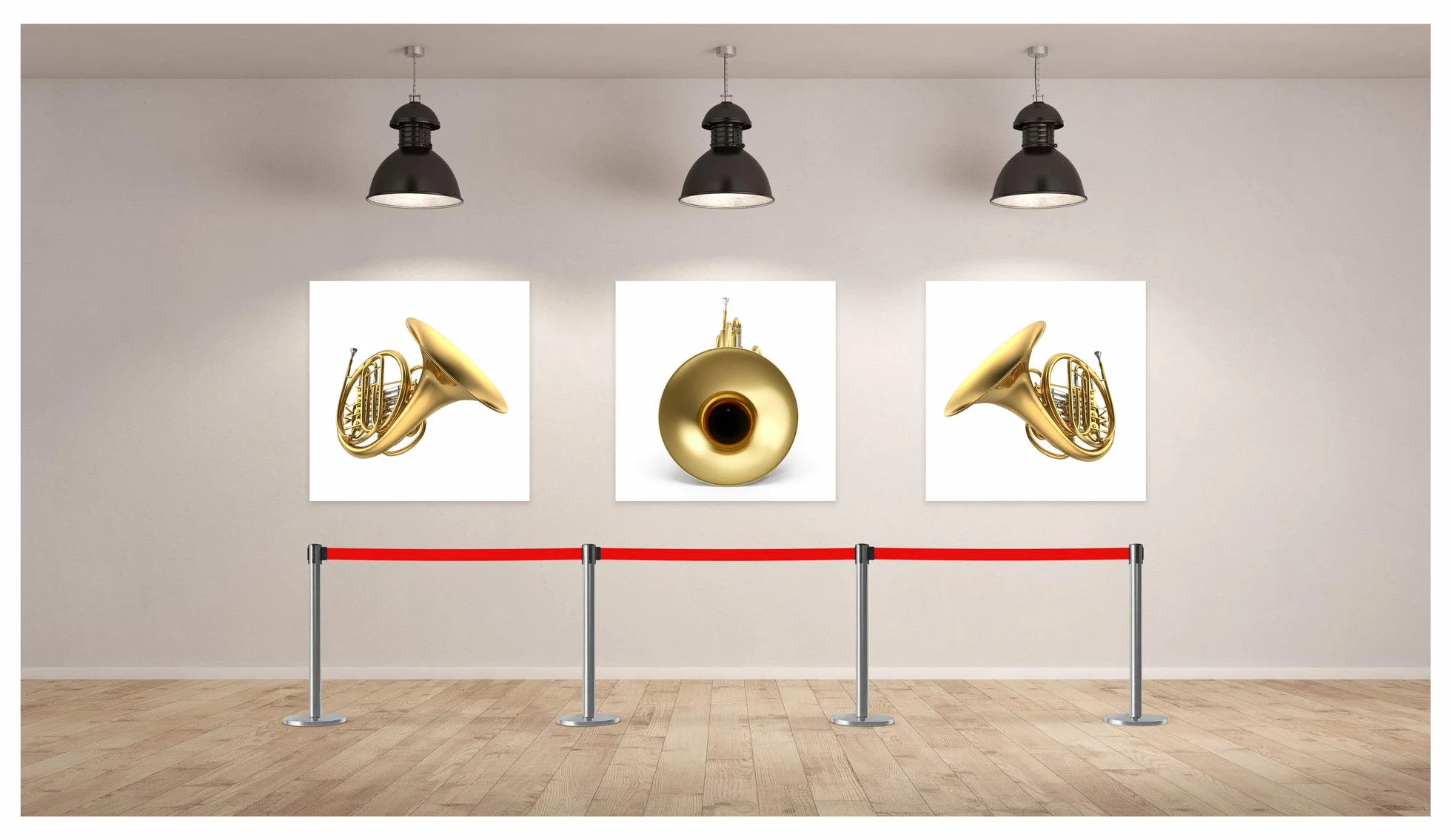 Stagecaptain PLS-200S Absperrständer Personenleitsystem Paar (2 Stück Absperrpfosten, Hotel, Ausstellung, Flughafen, Vip, roter Teppich, Absperrband rot) silber