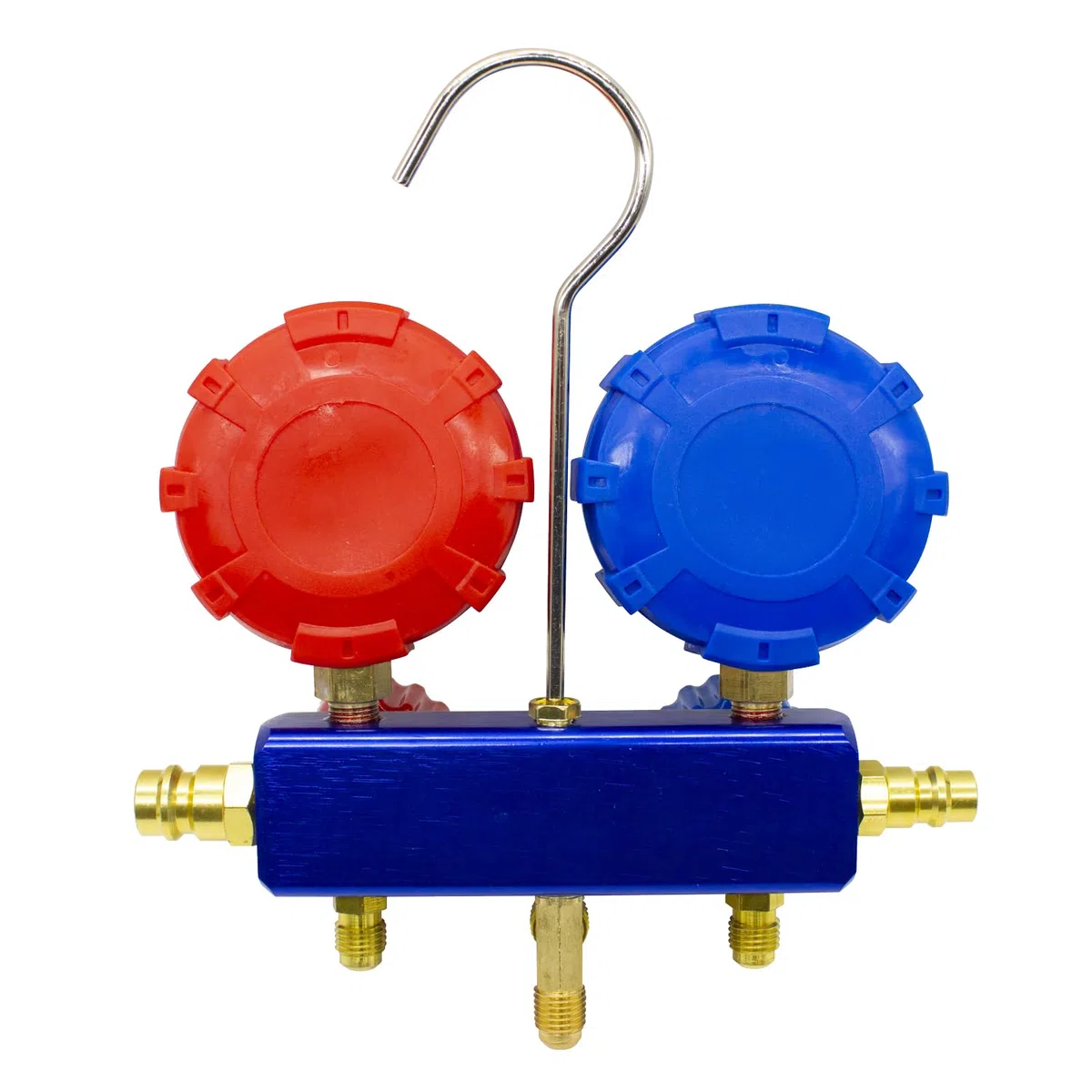 Manometer mit Glyzerin Koffer Set für Klimaanlage, R32, R410, R134, vibrationsfrei