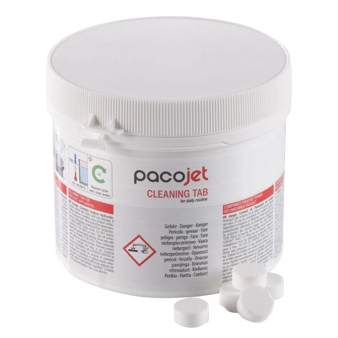 Pacojet Reinigungstabs Dose 60