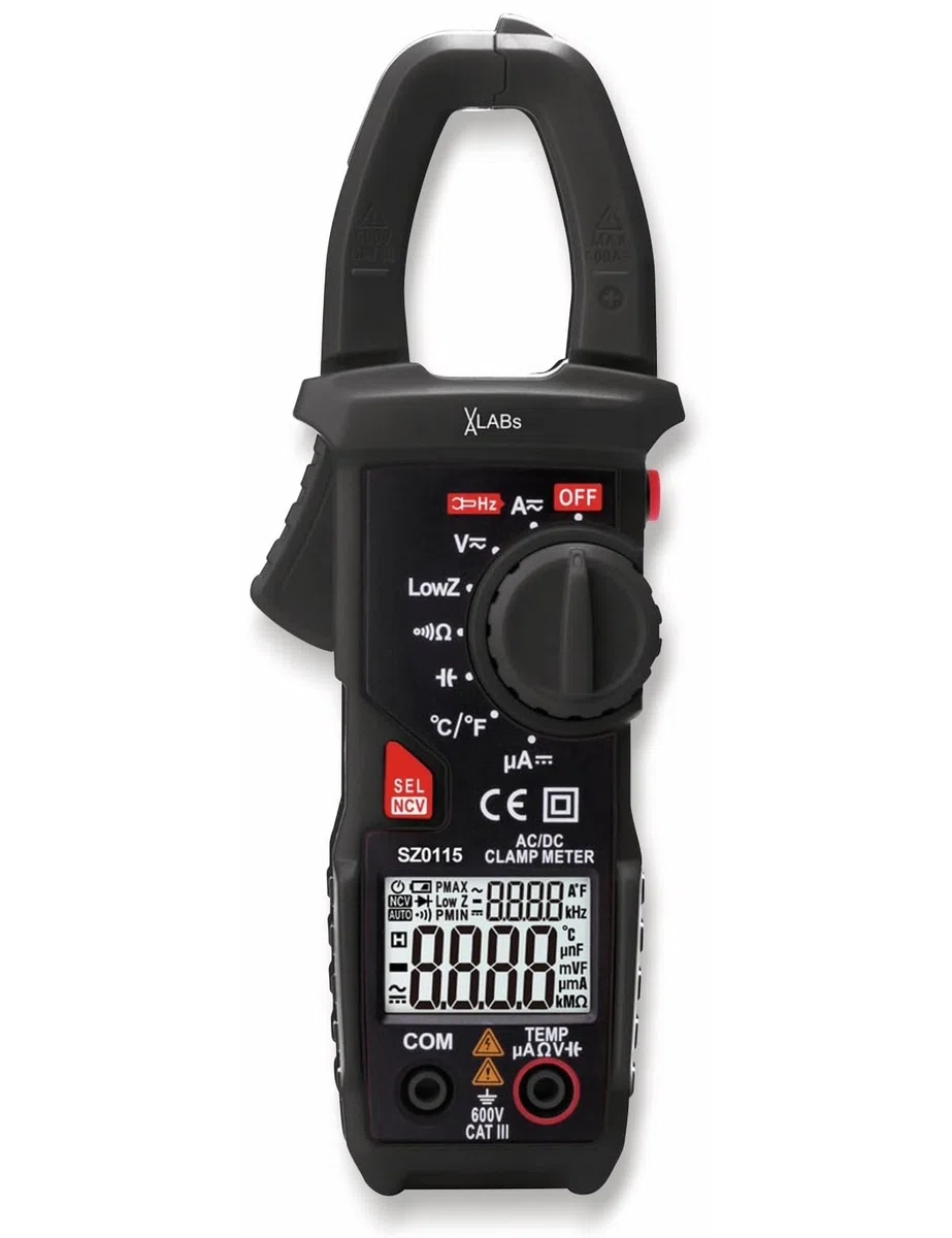 VA-LABs SZ0115 Stromzange, 600 A AC/DC
