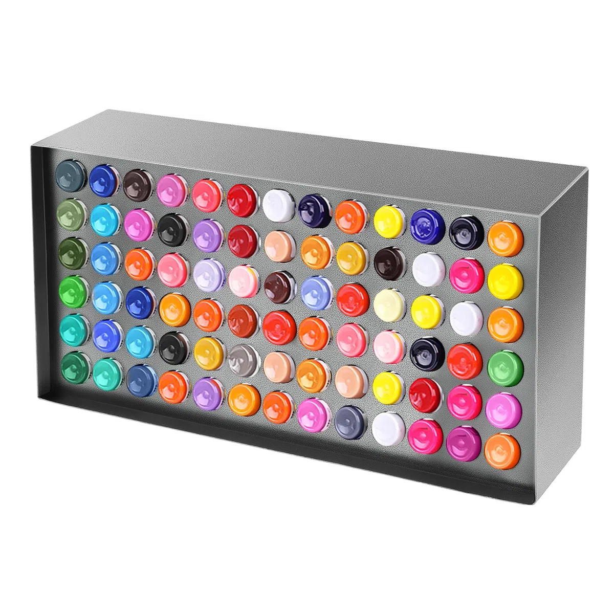 78 Löcher Tätowierungstinte Getränkehalter, Halterung für Pigmente, Tattoo-Ink Rack Tattoo Ink Displayhalter Tattoo Pigment Display Halter für Tattoo-Tinte