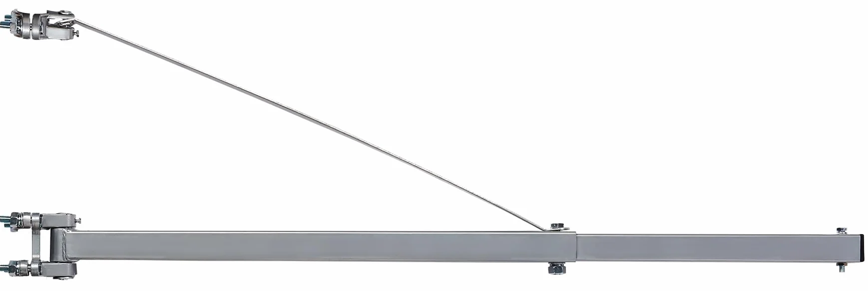 Original Einhell Schwenkarm SA 1100 (für Seilhebezug, 180 Grad schwenkbar, max. 600 kg bei 73 cm und 300 kg bei 110 cm, Montage ab 3 mm Wandstärke, inkl. Rohrmanschette)