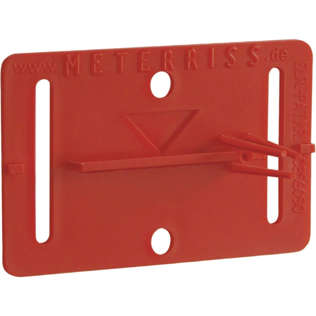 Secotec 67Rs21-Rot Meterriss-Plakette Selbstklebend Mit Pinsel Farbe, Rot